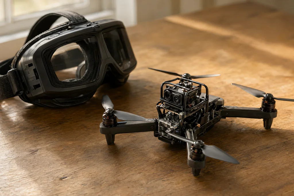 FPV Brille kaufen — Quadrocopter Drohne
